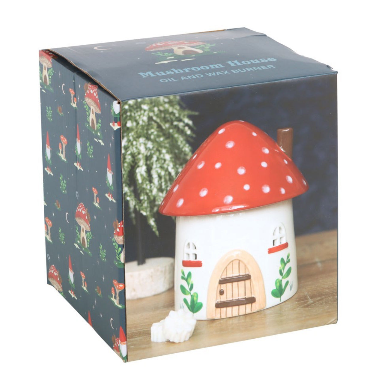 Quemador Mushroom House 🍄🟫