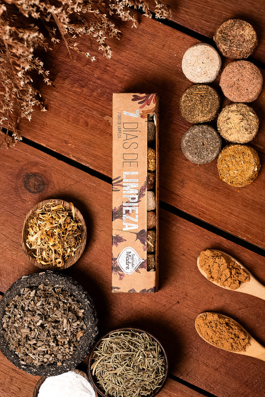 🤍 Pastillas 7 días de limpieza