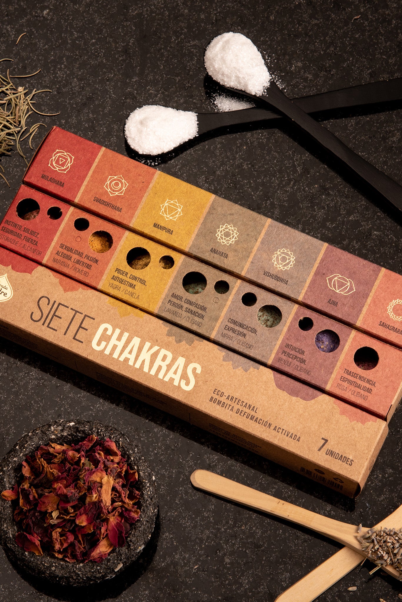 🌈 Bombitas de 7 Chakras