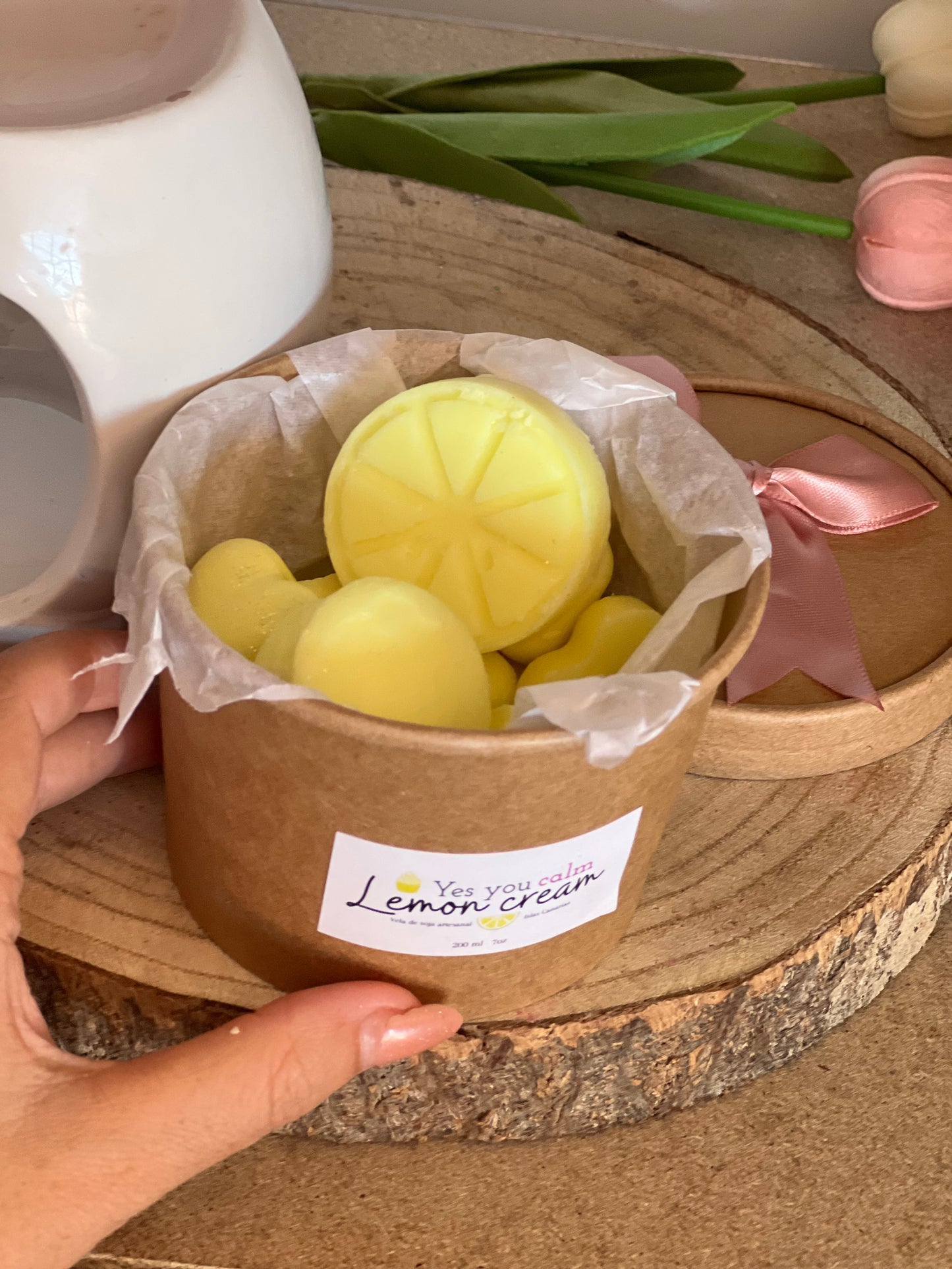 Lemon cream wax melts 🍋