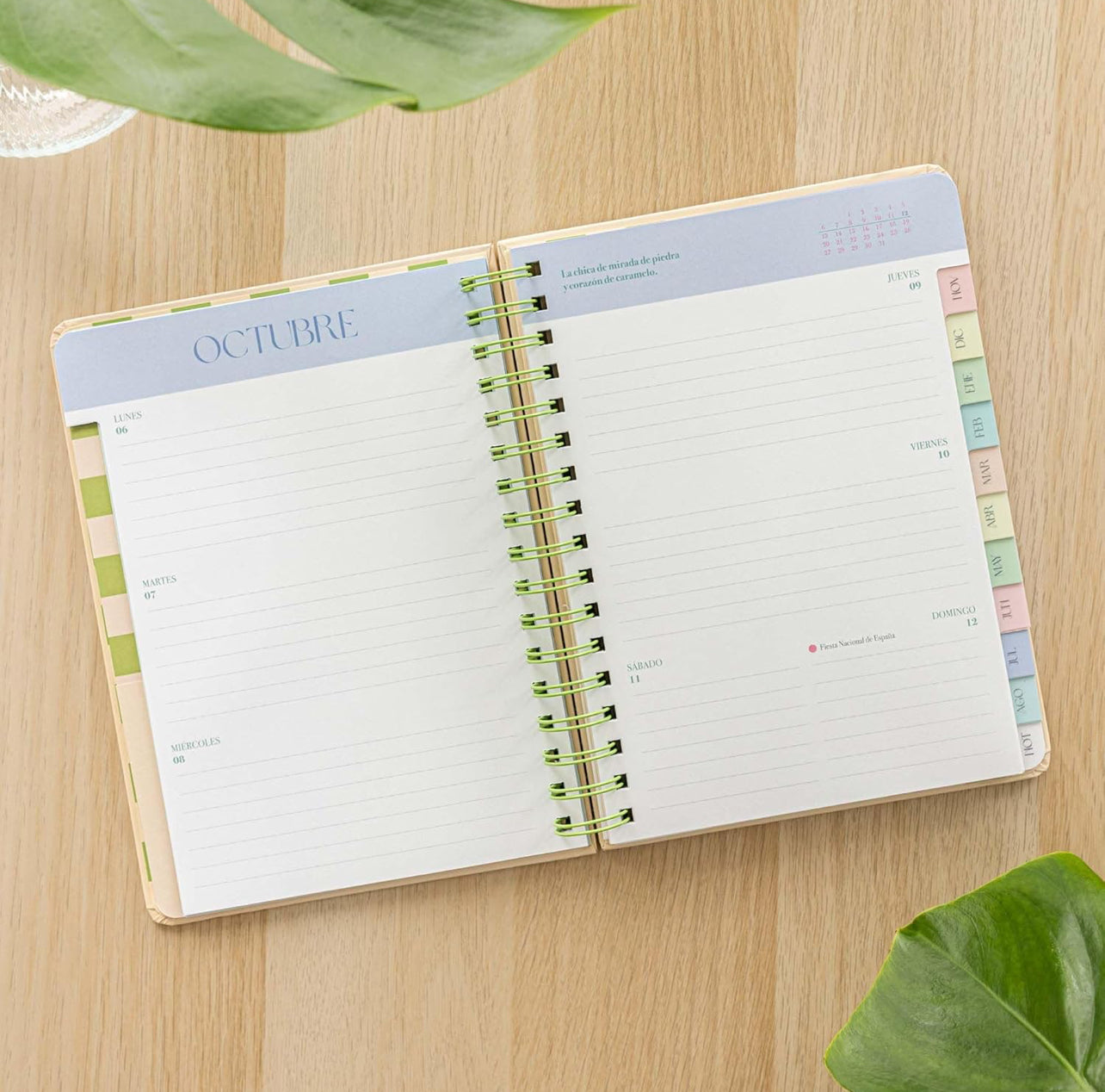 Agenda semanal Regala Tiempo - Defreds 💘