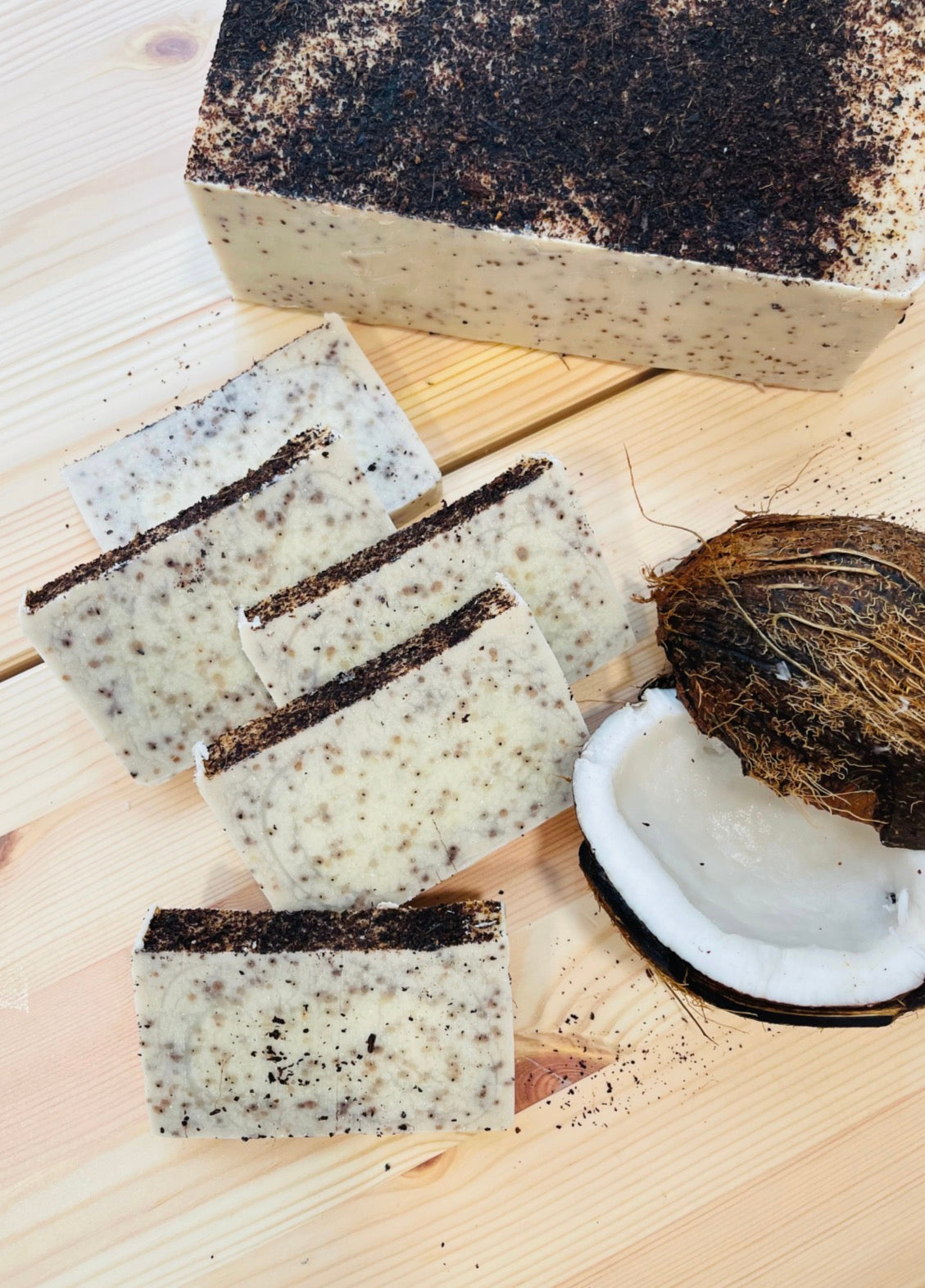 Jabón Sólido - Exfoliante de Coco🥥