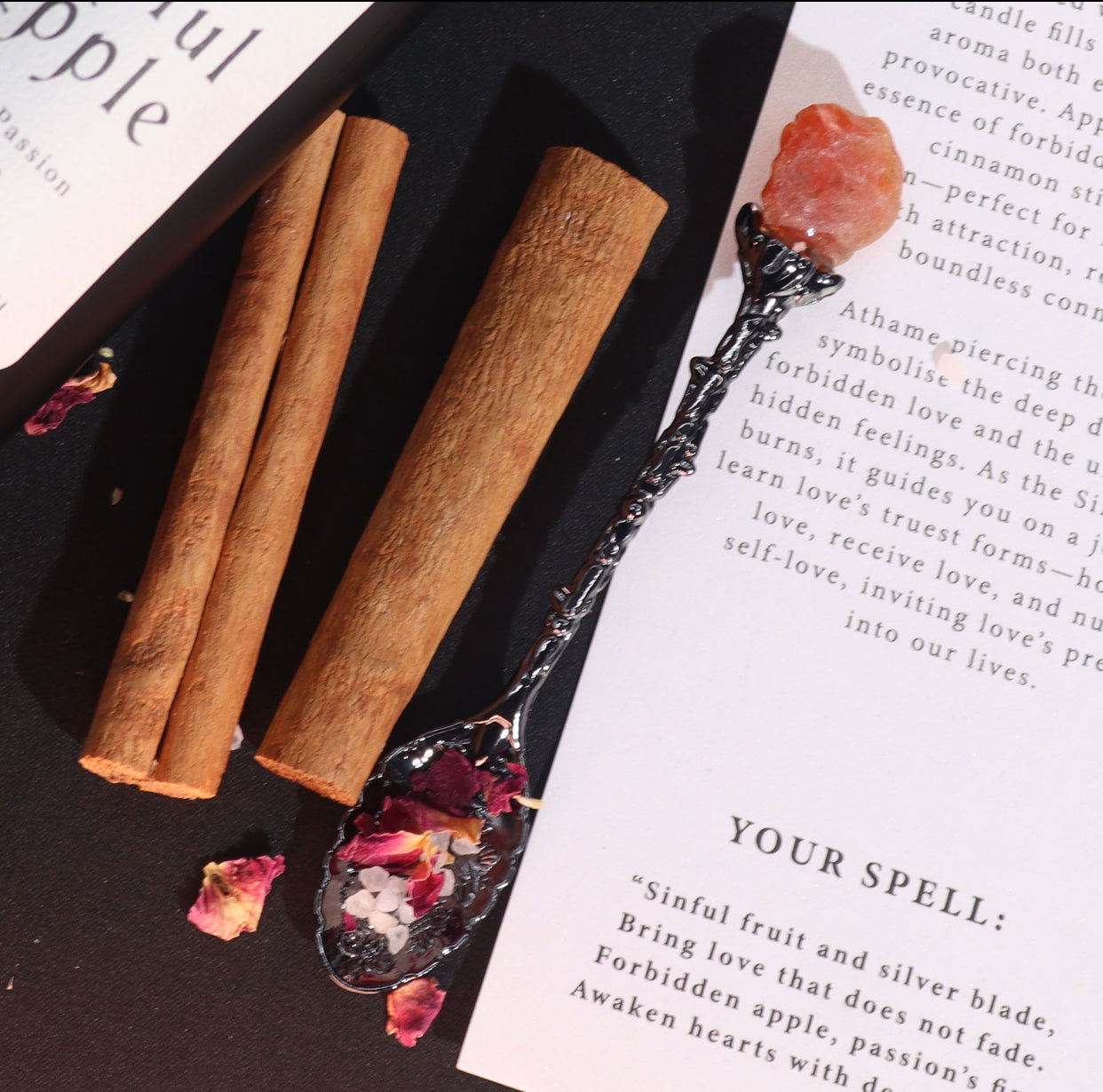 Crystal Ritual Spoon🖤