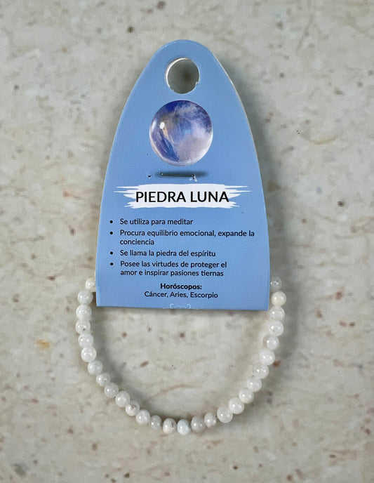 Piedra Luna facetada