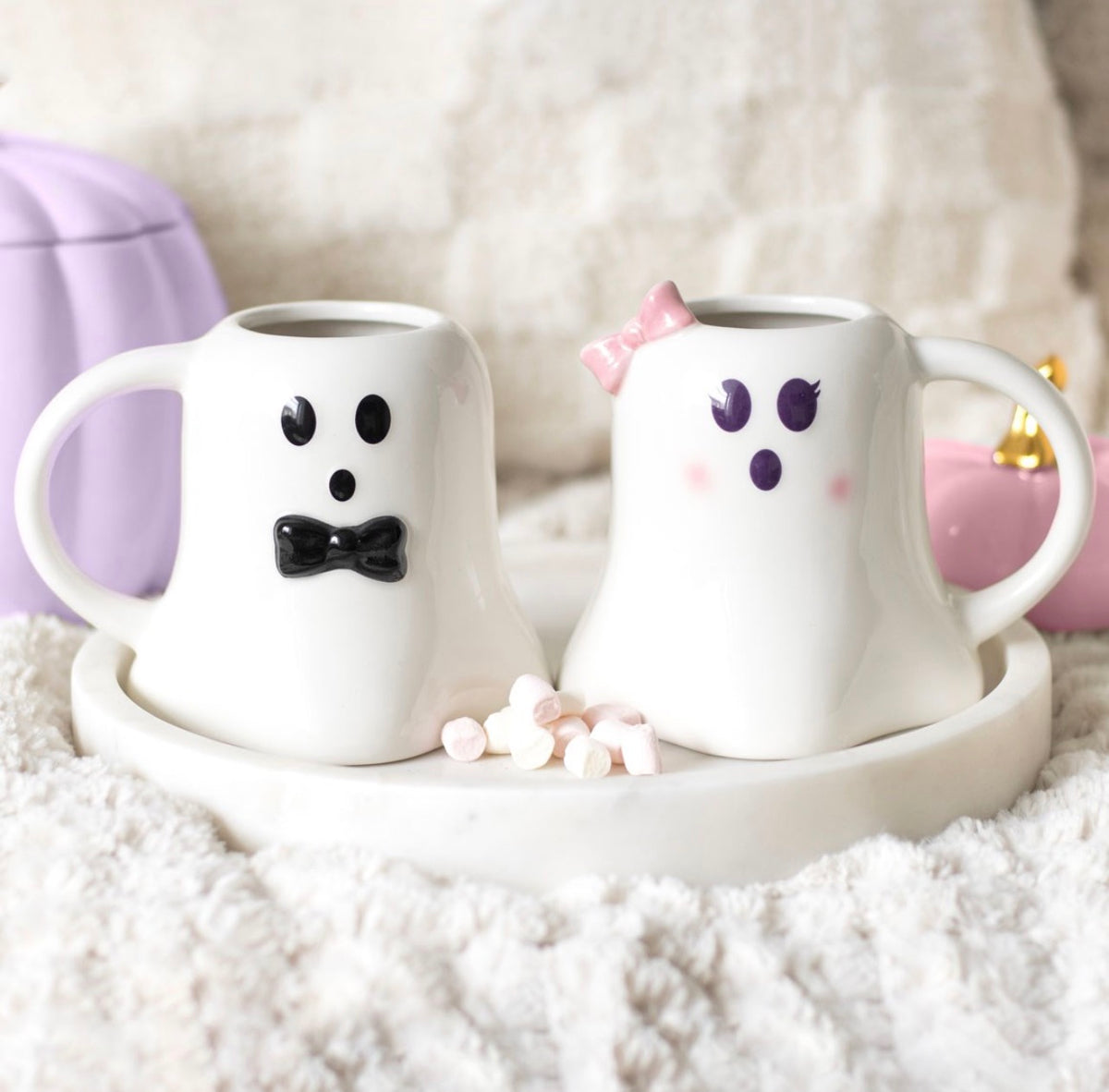 Taza Mr y Mrs Boo 🩷