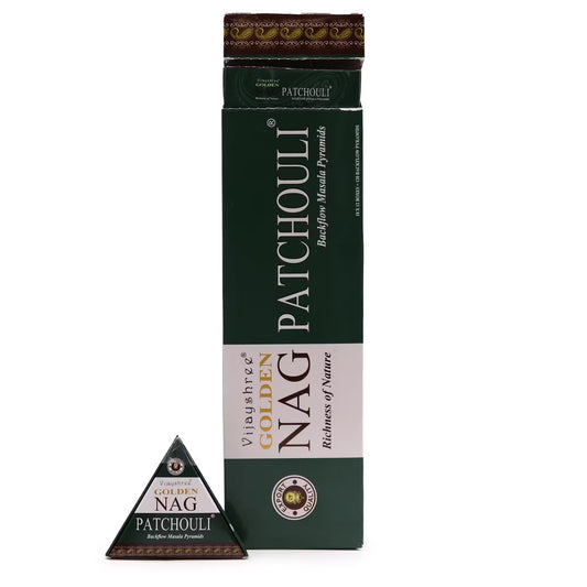 Conos de incienso de reflujo Golden Nag · 4 aromas