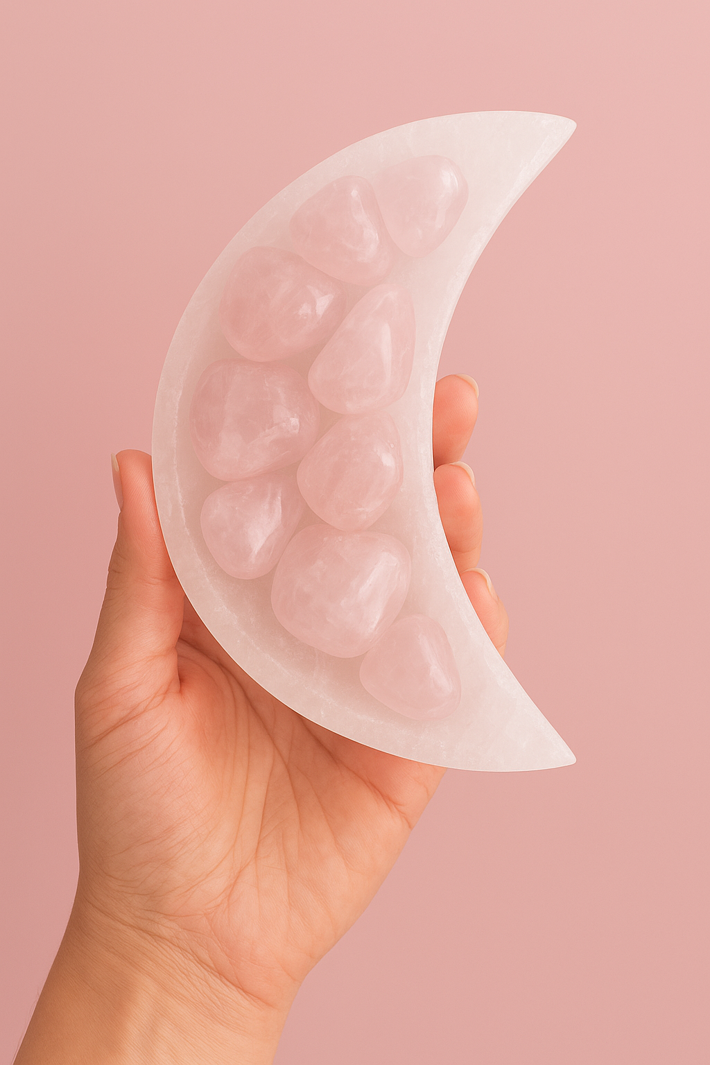 Cuarzo Rosa - Amor y Autoestima