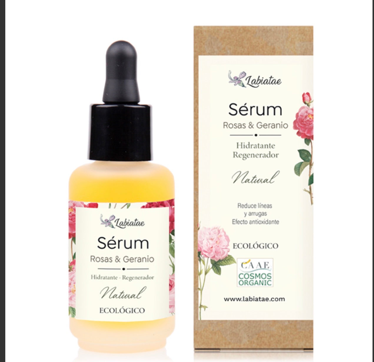 Sérum de Rosas y Geranio