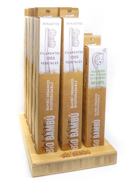 Cepillo de dientes bambú zero waste 🌸