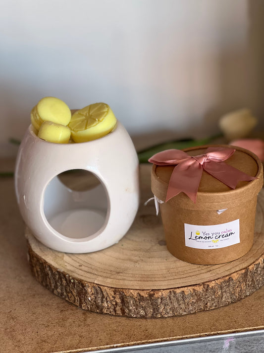 Lemon cream wax melts 🍋