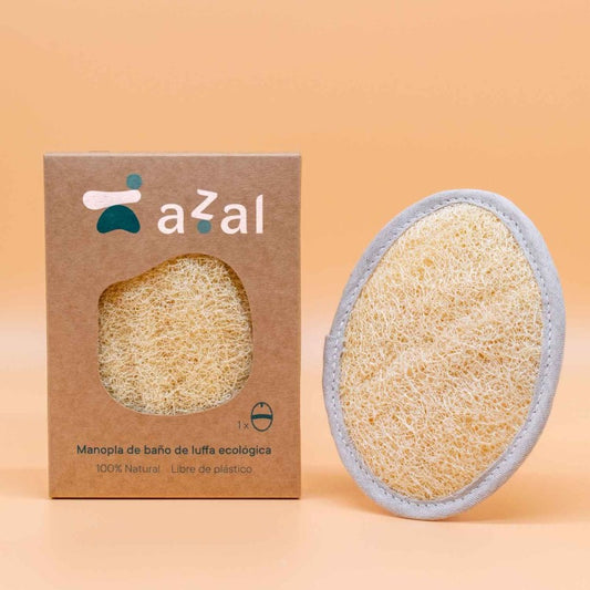 Manopla baño de Luffa ecológica