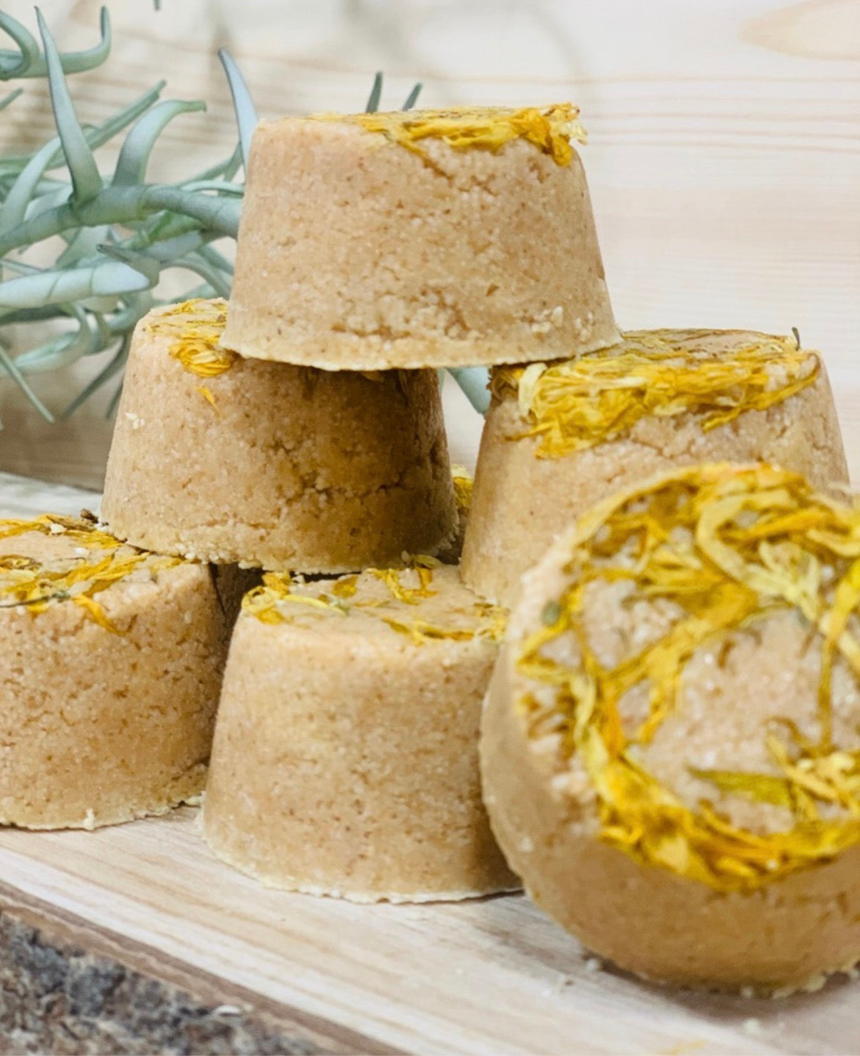 Champú Sólido - Avena y Caléndula 🌼 (piel sensible o infantil)